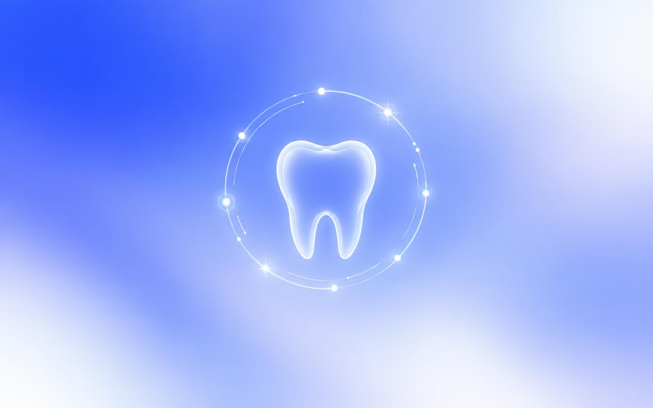 Medic stomatolog analizând o radiografie panoramică pe monitor